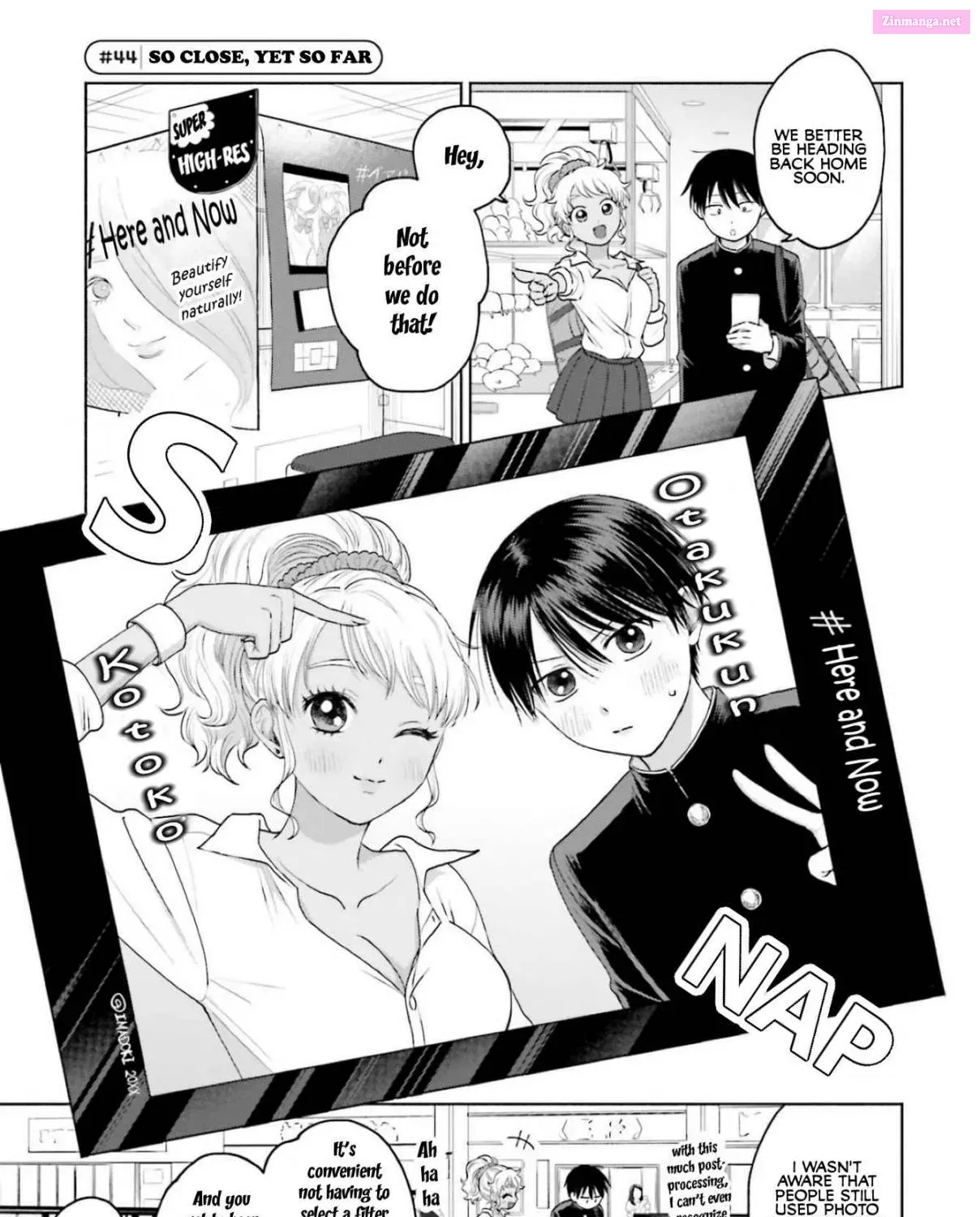 Otaku ni Yasashii Gal wa Inai! Zinmanga X Chapter 9.3 Page 1