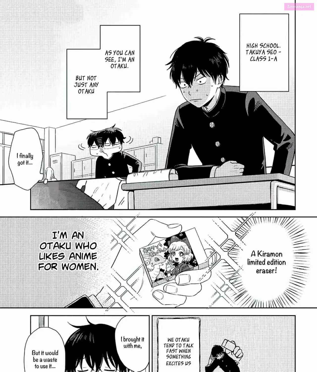 Otaku ni Yasashii Gal wa Inai! Zinmanga X Chapter 1.1 Page 4