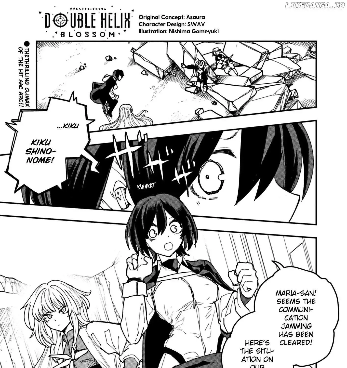 Double Helix Blossom Zinmanga X Chapter 27 Page 1