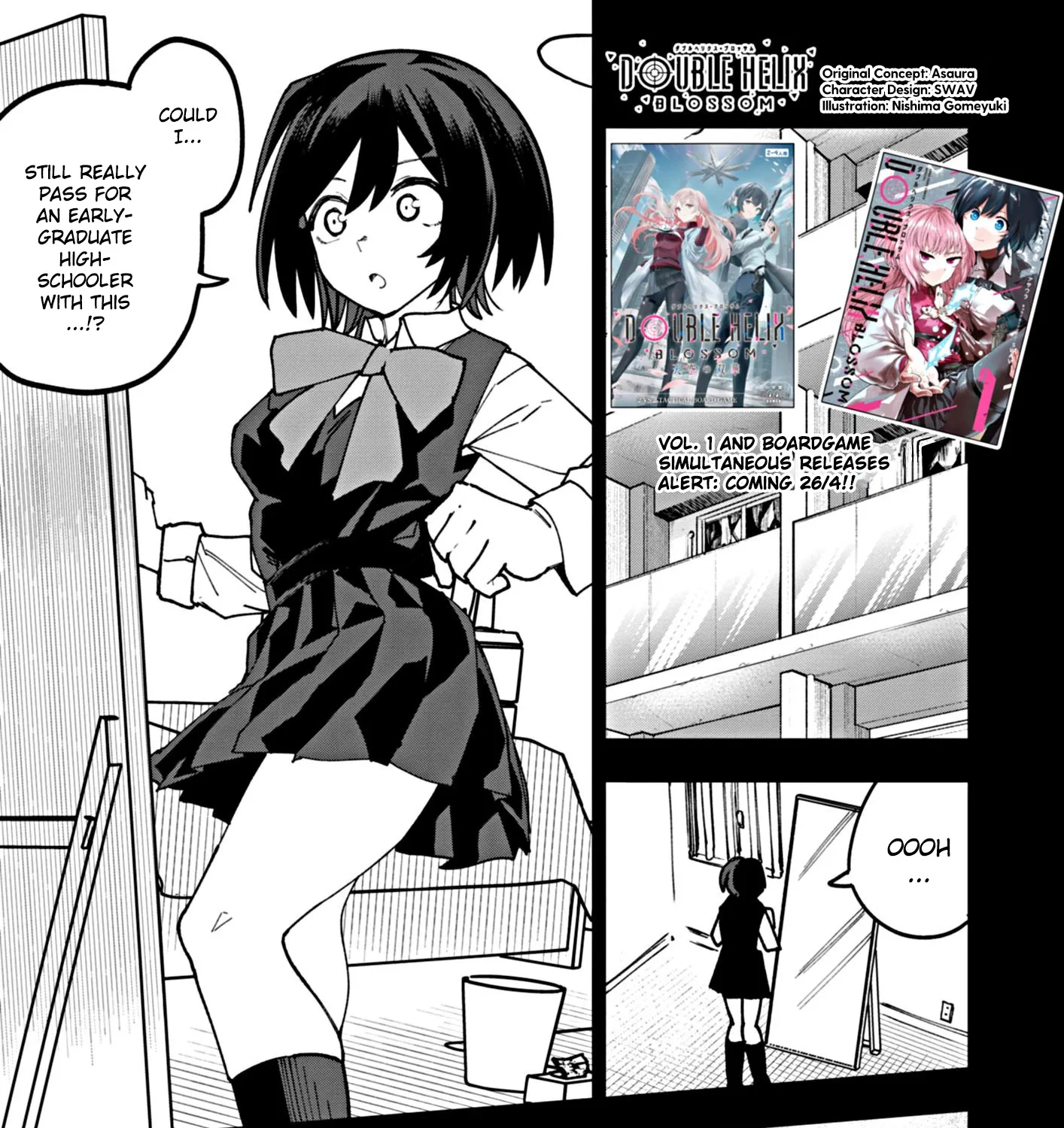 Double Helix Blossom Zinmanga X Chapter 12 Page 1