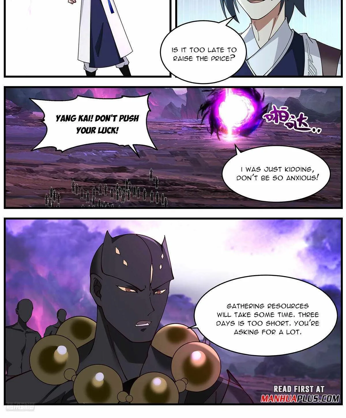 Martial Peak Zinmanga X Chapter 3651 Page 3