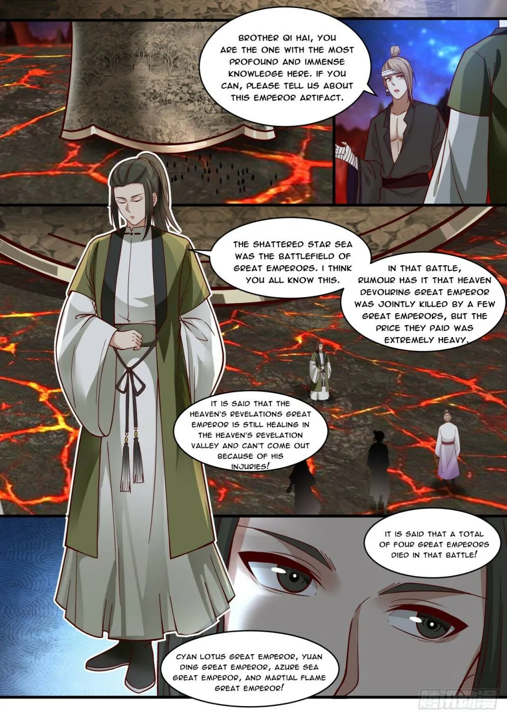 Martial Peak Zinmanga X Chapter 1864 Page 8
