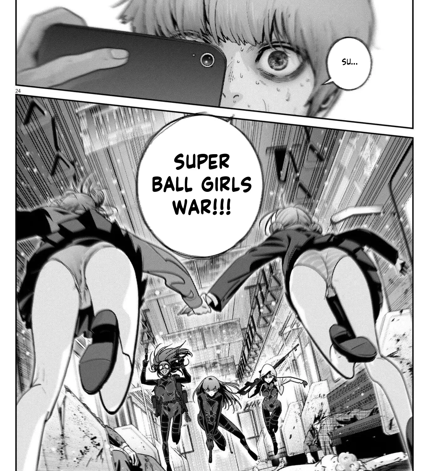 Super Ball Girls Zinmanga X Chapter 30 Page 43