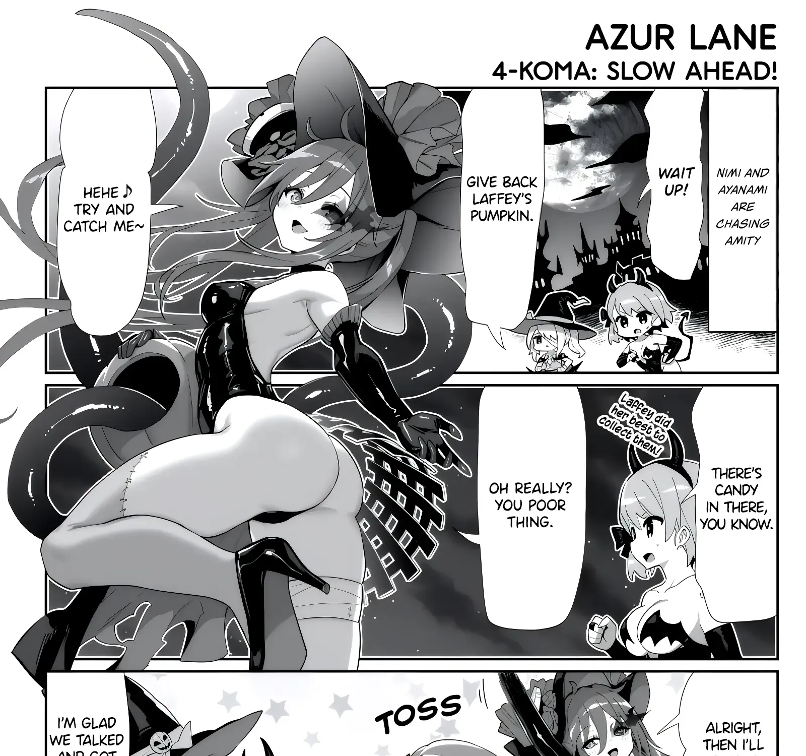 Azur Lane 4-koma: Slow Ahead Zinmanga X Chapter 133 Page 1