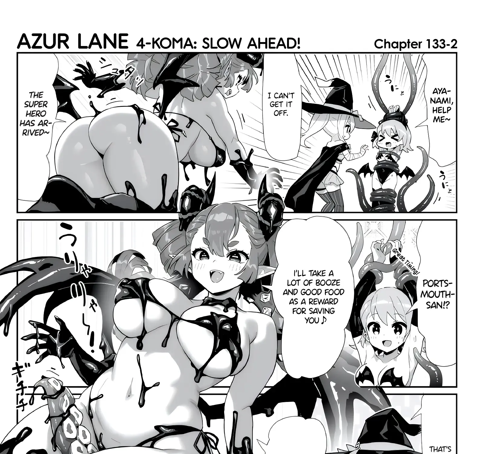 Azur Lane 4-koma: Slow Ahead Zinmanga X Chapter 133 Page 3