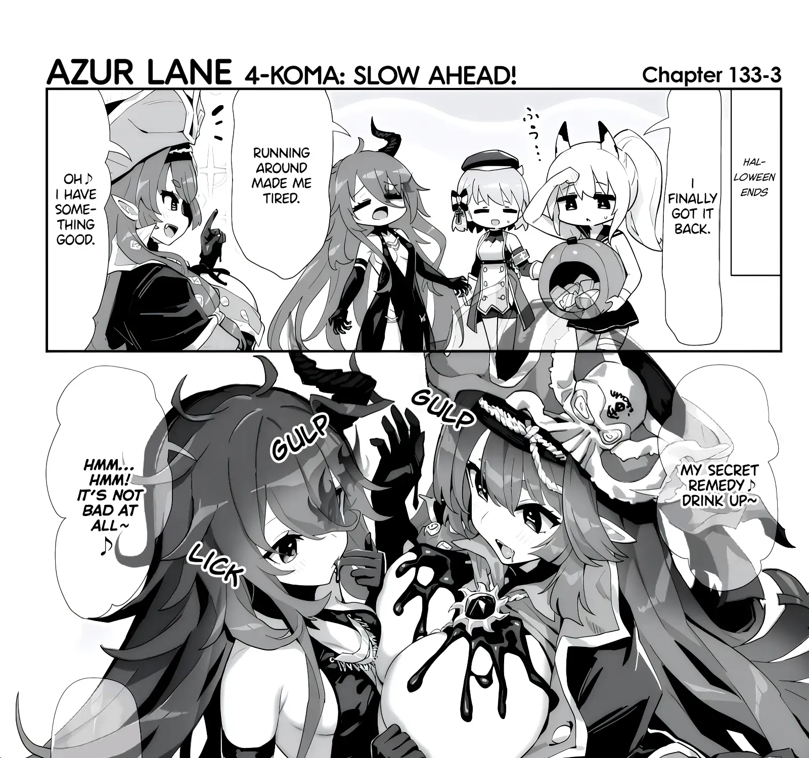 Azur Lane 4-koma: Slow Ahead Zinmanga X Chapter 133 Page 5