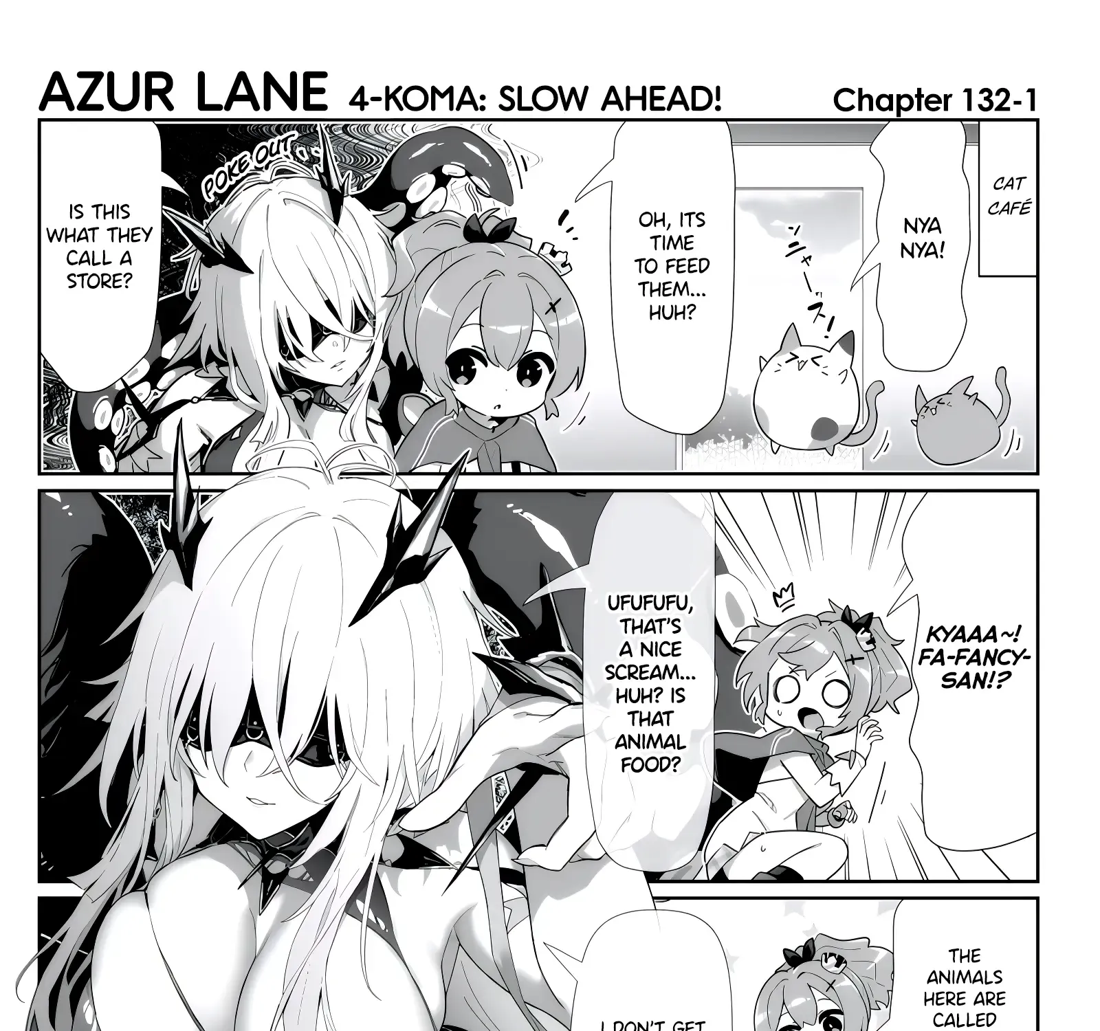 Azur Lane 4-koma: Slow Ahead Zinmanga X Chapter 132 Page 1