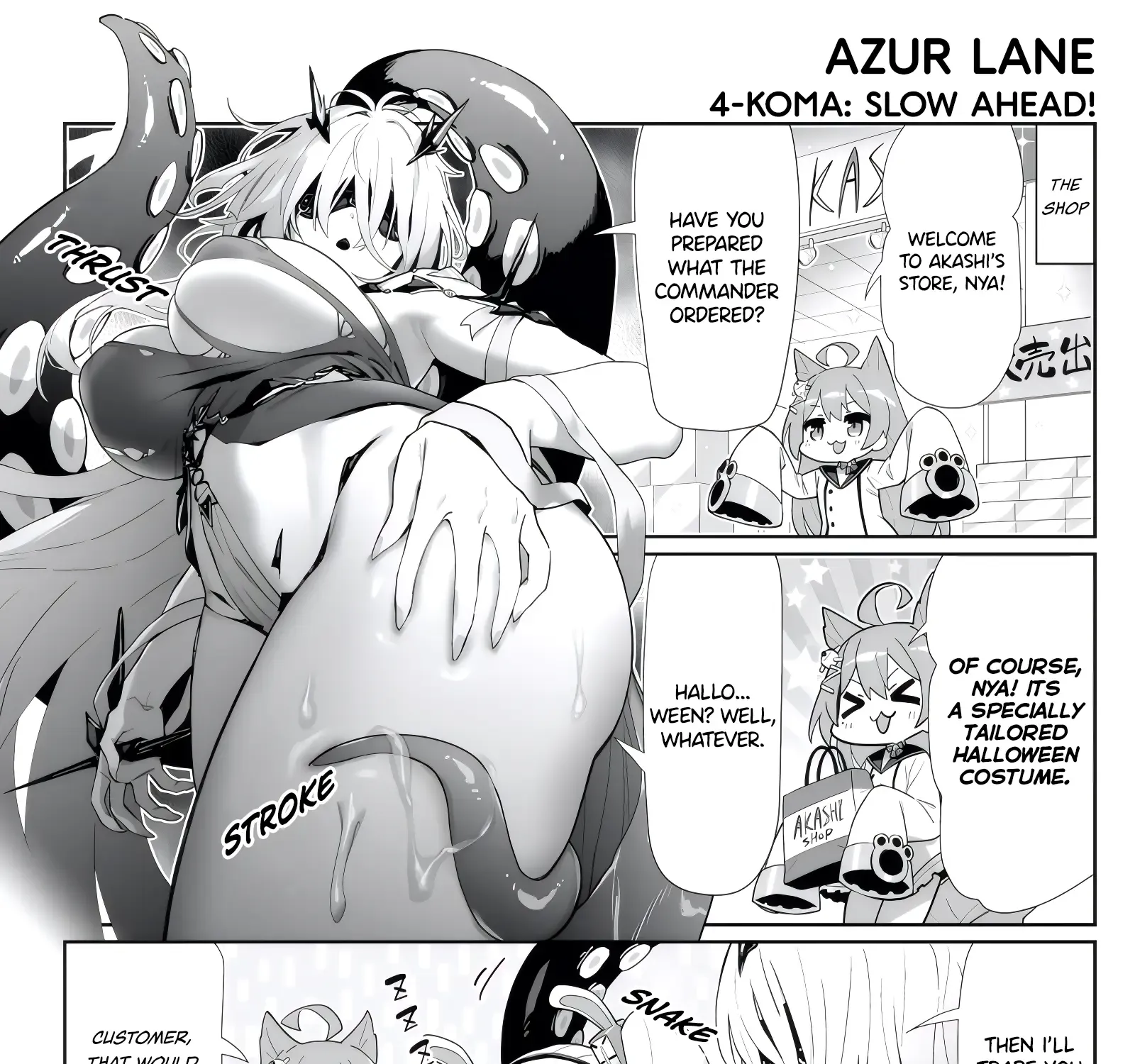 Azur Lane 4-koma: Slow Ahead Zinmanga X Chapter 132 Page 3