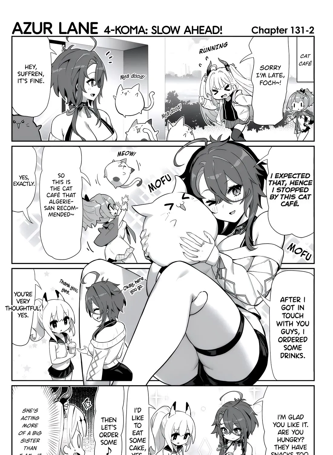 Azur Lane 4-koma: Slow Ahead Zinmanga X Chapter 131 Page 3
