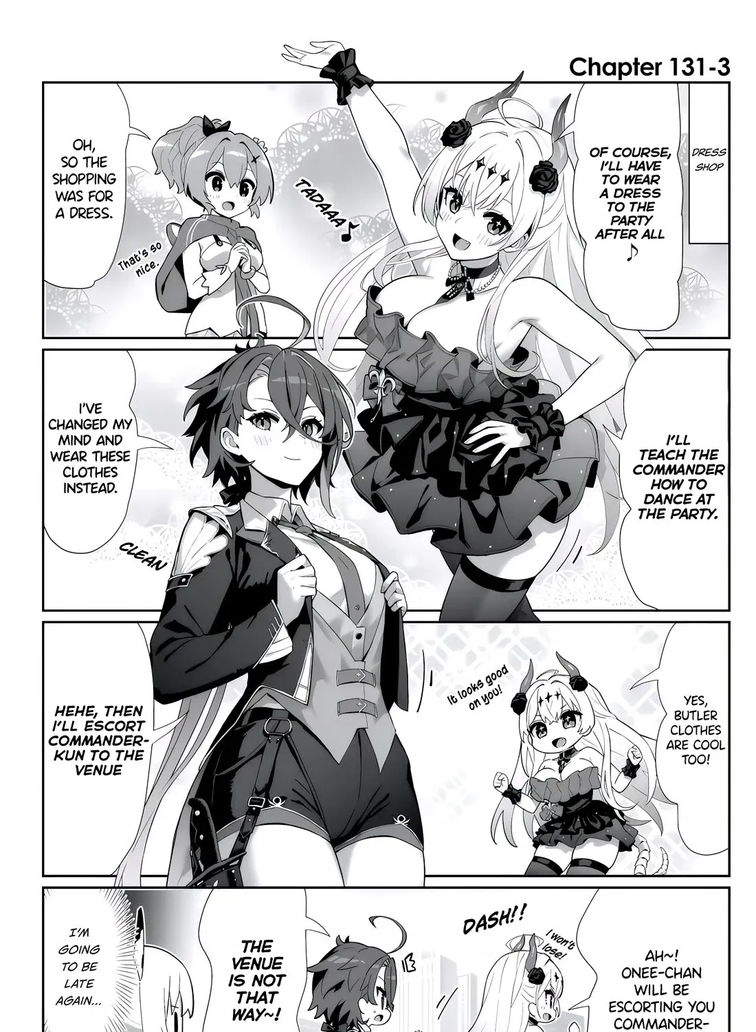 Azur Lane 4-koma: Slow Ahead Zinmanga X Chapter 131 Page 5