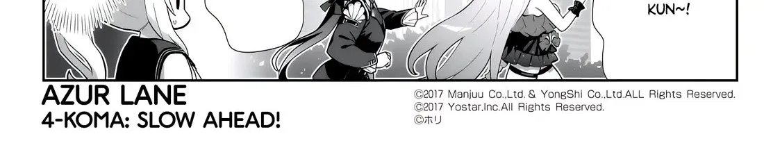 Azur Lane 4-koma: Slow Ahead Zinmanga X Chapter 131 Page 6