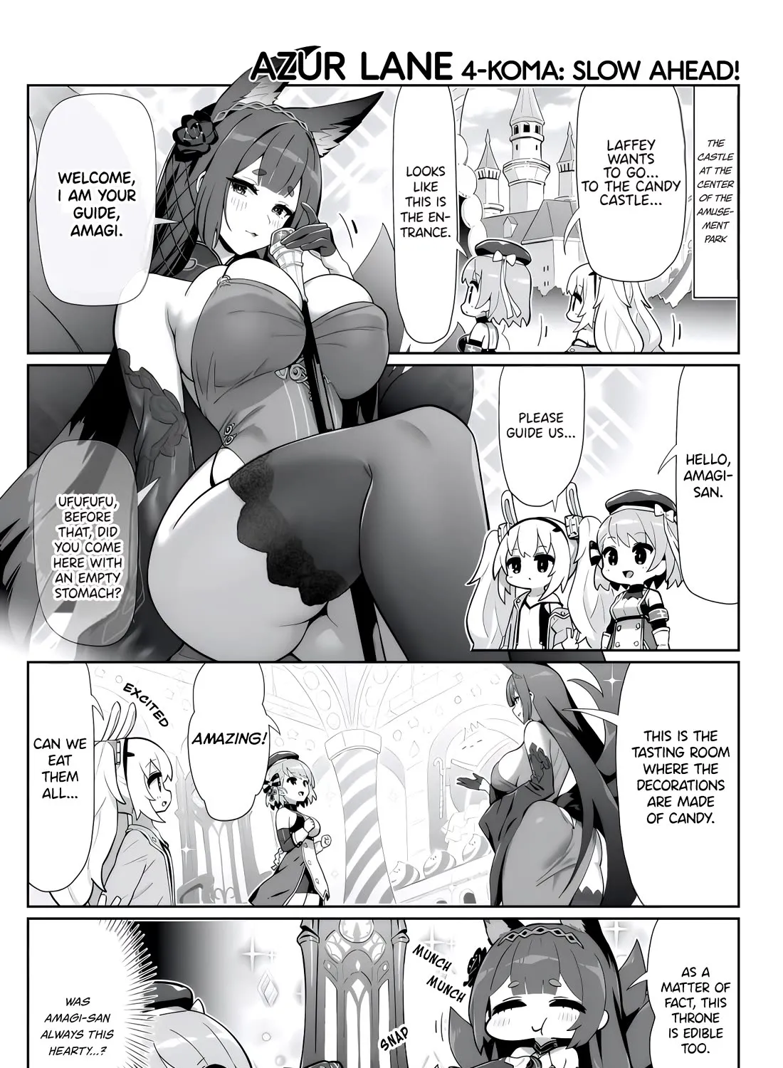 Azur Lane 4-koma: Slow Ahead Zinmanga X Chapter 130 Page 1