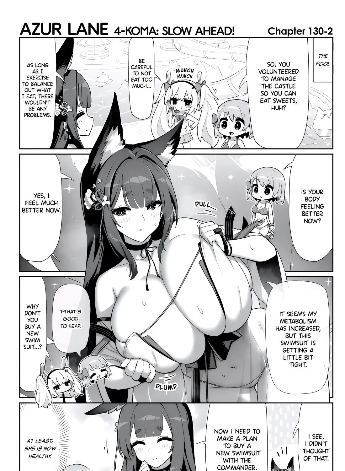 Azur Lane 4-koma: Slow Ahead Zinmanga X Chapter 130 Page 3