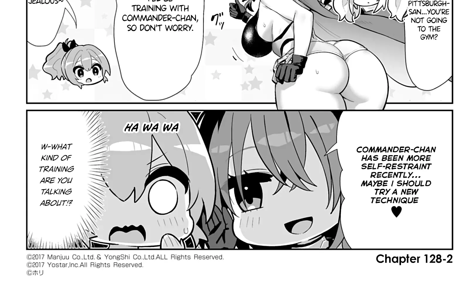 Azur Lane 4-koma: Slow Ahead Zinmanga X Chapter 129 Page 4
