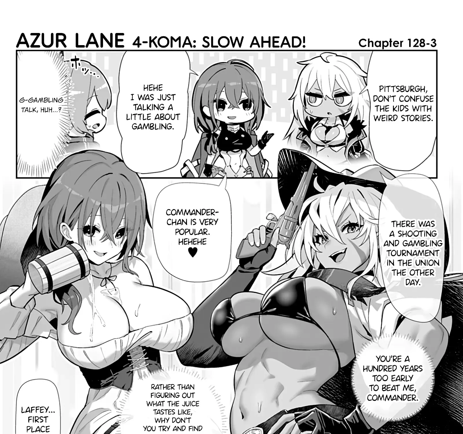 Azur Lane 4-koma: Slow Ahead Zinmanga X Chapter 129 Page 5