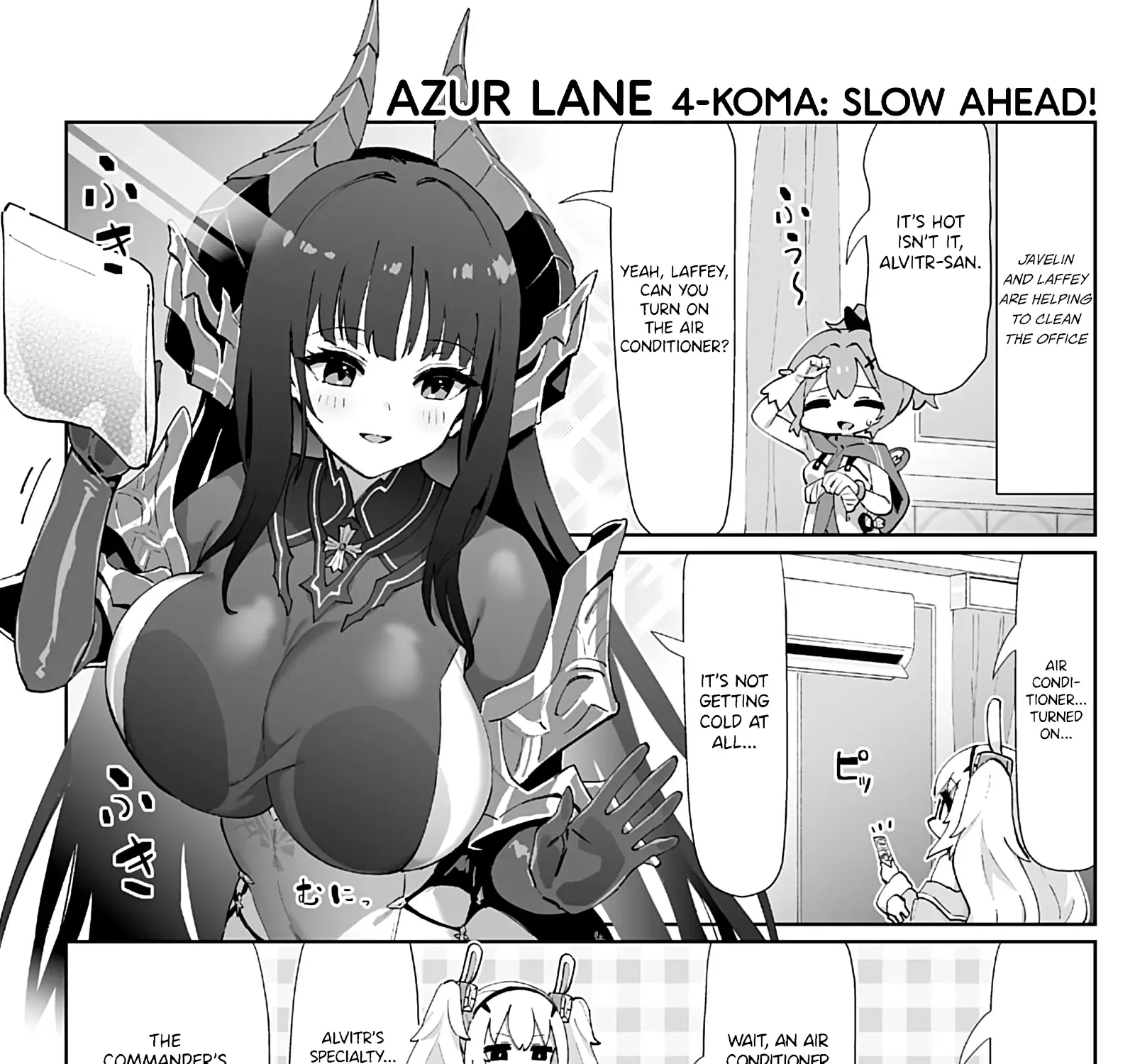 Azur Lane 4-koma: Slow Ahead Zinmanga X Chapter 124 Page 1