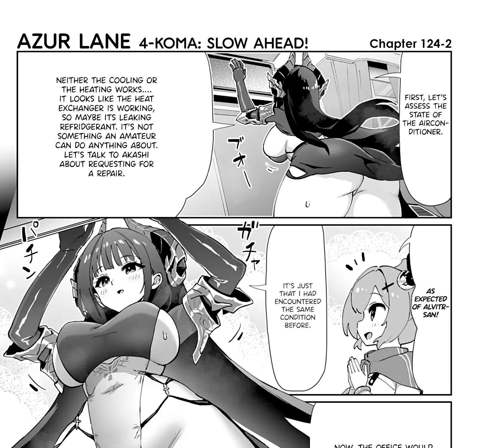 Azur Lane 4-koma: Slow Ahead Zinmanga X Chapter 124 Page 3