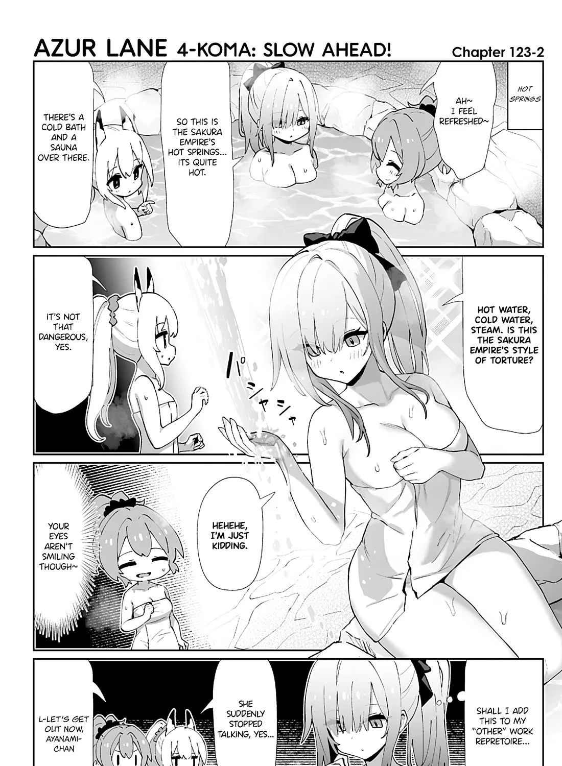 Azur Lane 4-koma: Slow Ahead Zinmanga X Chapter 123 Page 3