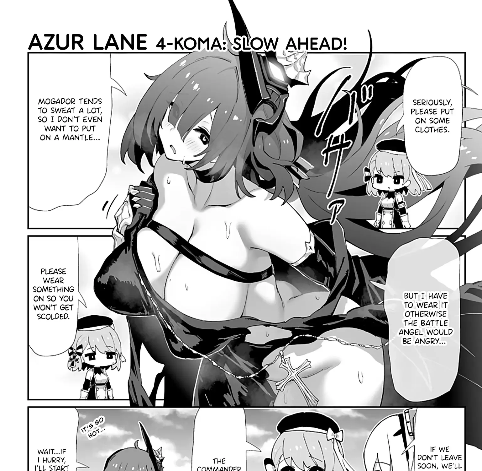 Azur Lane 4-koma: Slow Ahead Zinmanga X Chapter 122 Page 3