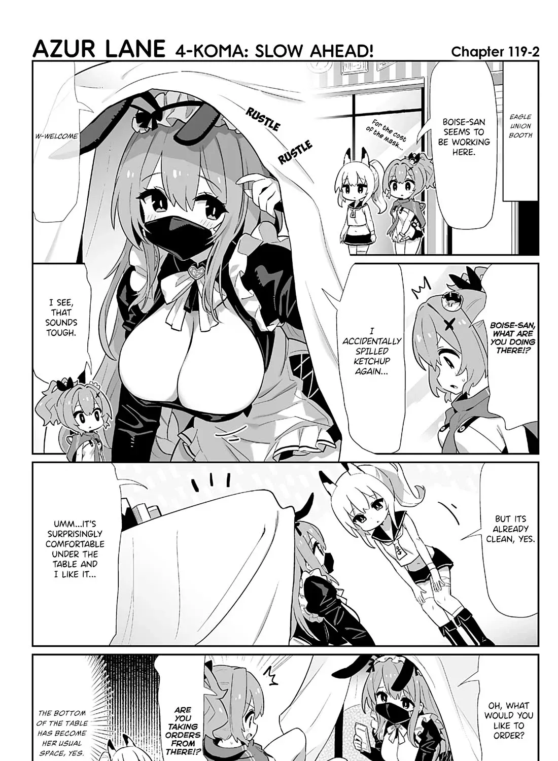 Azur Lane 4-koma: Slow Ahead Zinmanga X Chapter 119 Page 3