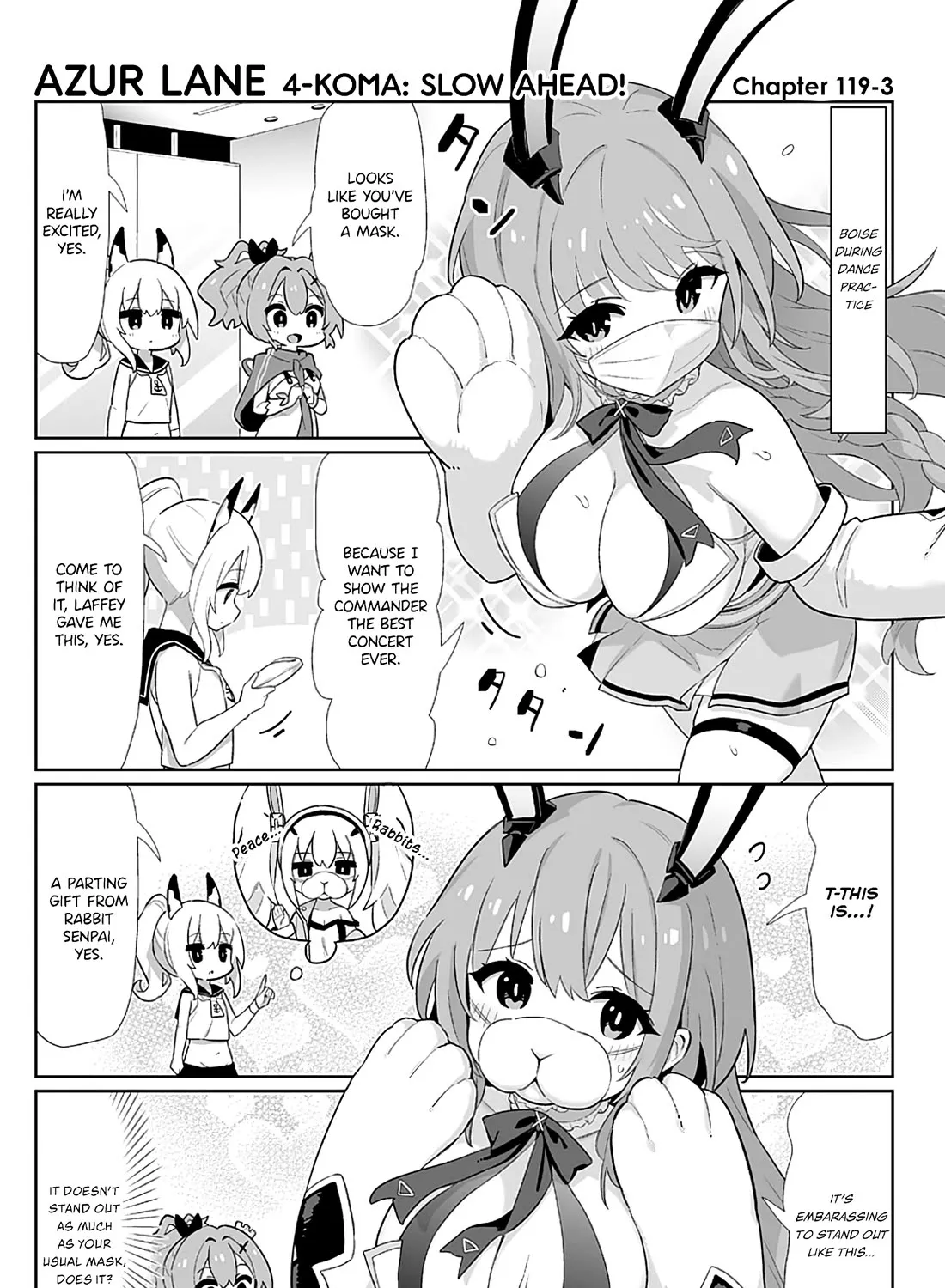 Azur Lane 4-koma: Slow Ahead Zinmanga X Chapter 119 Page 5