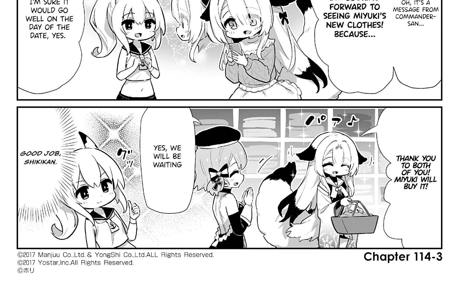 Azur Lane 4-koma: Slow Ahead Zinmanga X Chapter 114 Page 8