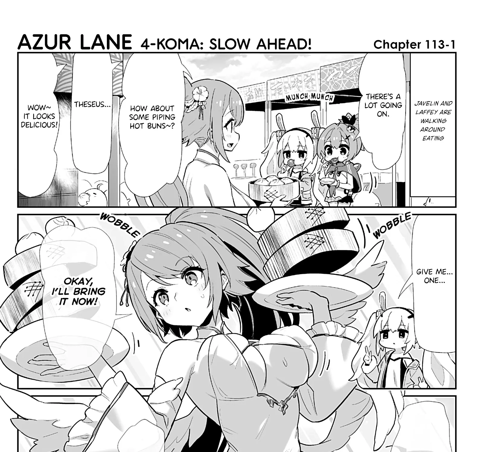 Azur Lane 4-koma: Slow Ahead Zinmanga X Chapter 113 Page 1