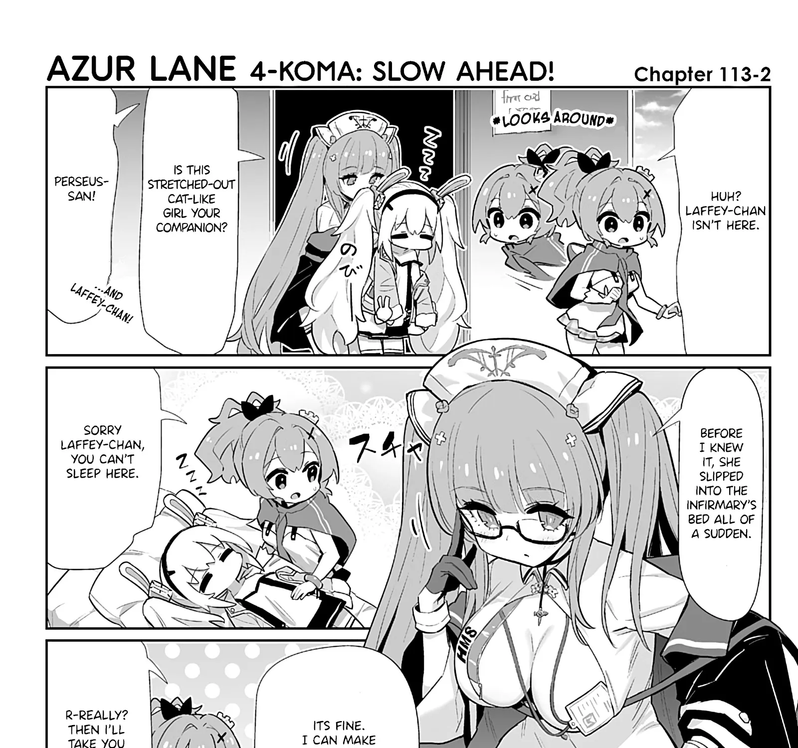 Azur Lane 4-koma: Slow Ahead Zinmanga X Chapter 113 Page 3
