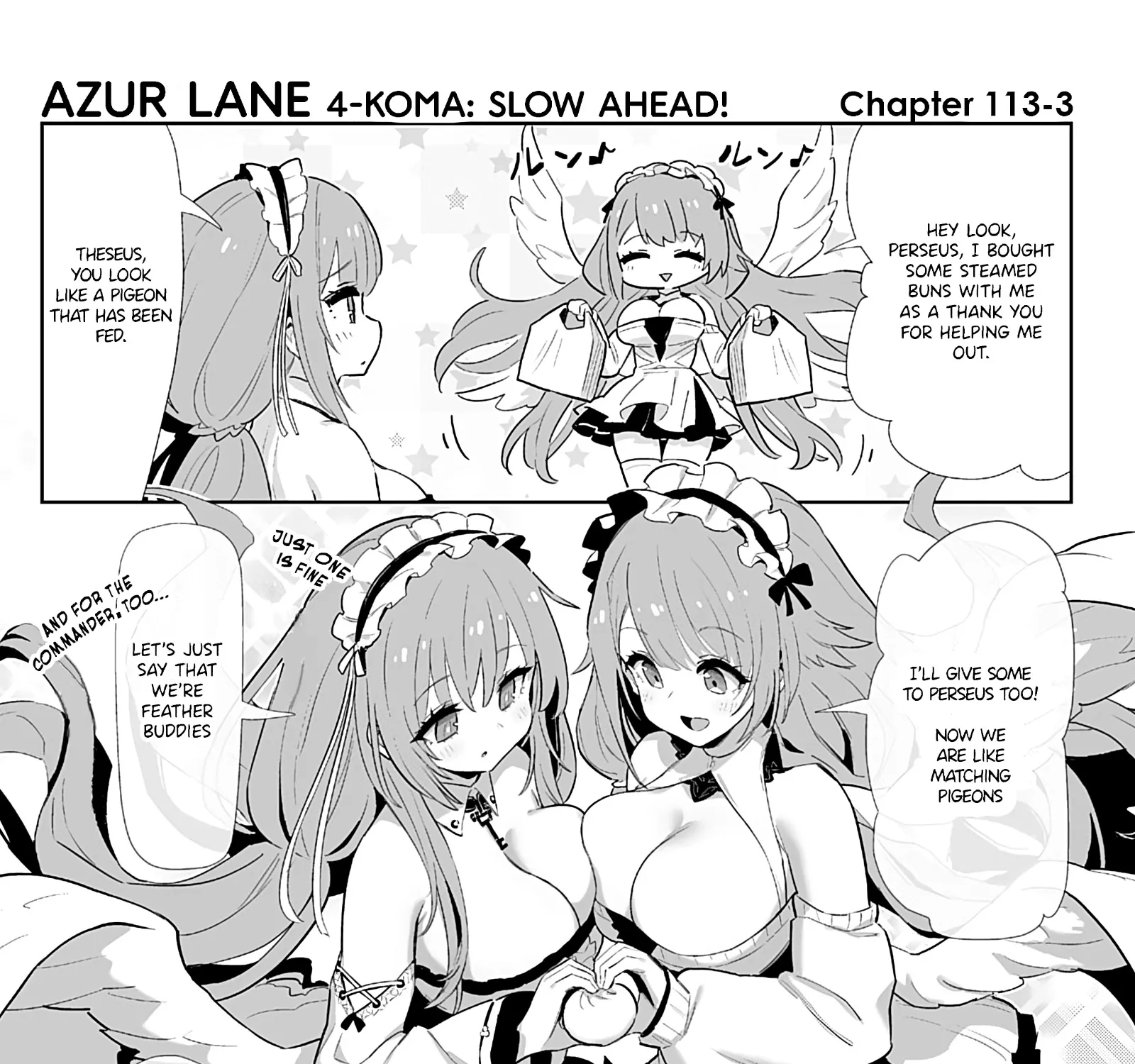 Azur Lane 4-koma: Slow Ahead Zinmanga X Chapter 113 Page 5