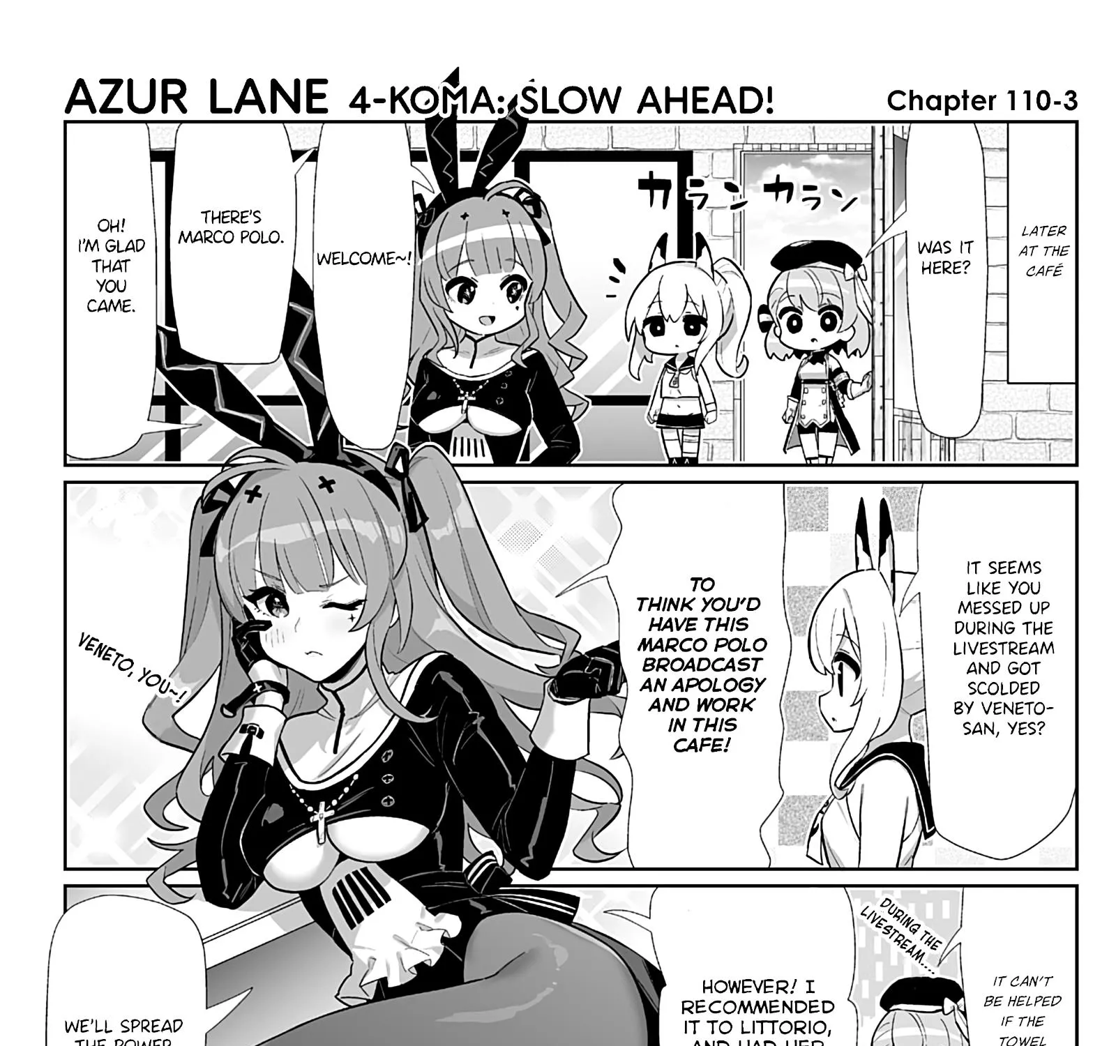 Azur Lane 4-koma: Slow Ahead Zinmanga X Chapter 110 Page 5