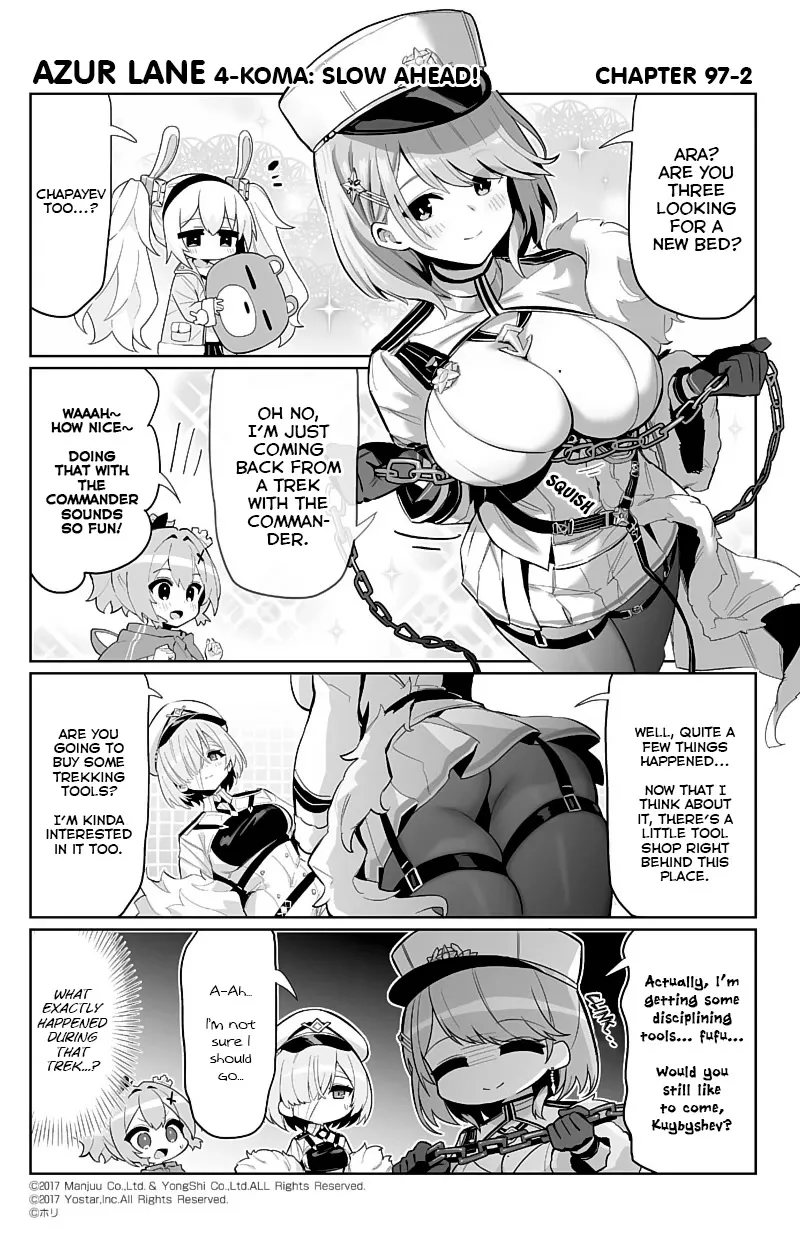 Azur Lane 4-koma: Slow Ahead Zinmanga X Chapter 97 Page 2