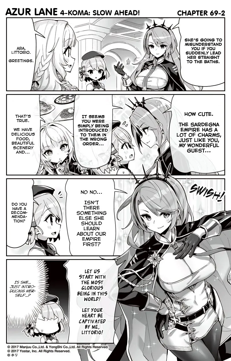 Azur Lane 4-koma: Slow Ahead Zinmanga X Chapter 69 Page 2