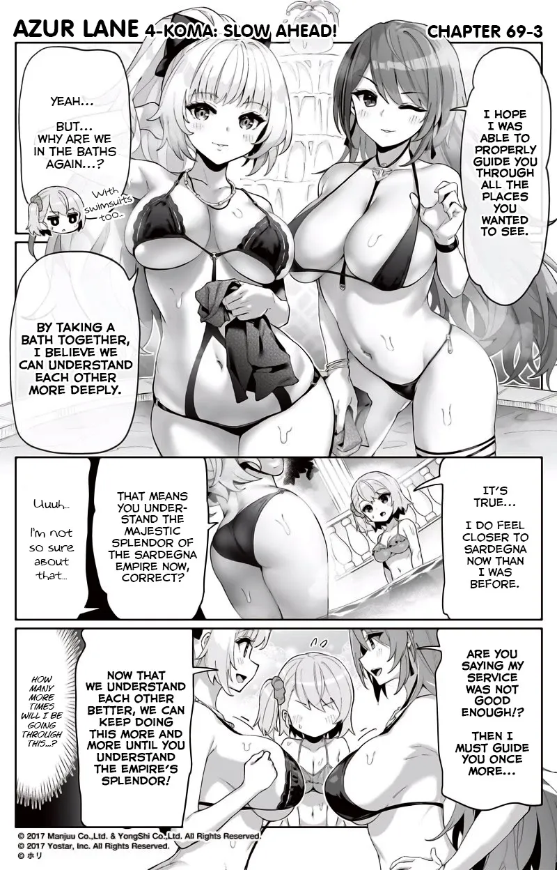 Azur Lane 4-koma: Slow Ahead Zinmanga X Chapter 69 Page 3