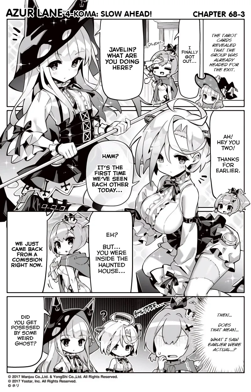 Azur Lane 4-koma: Slow Ahead Zinmanga X Chapter 68 Page 3