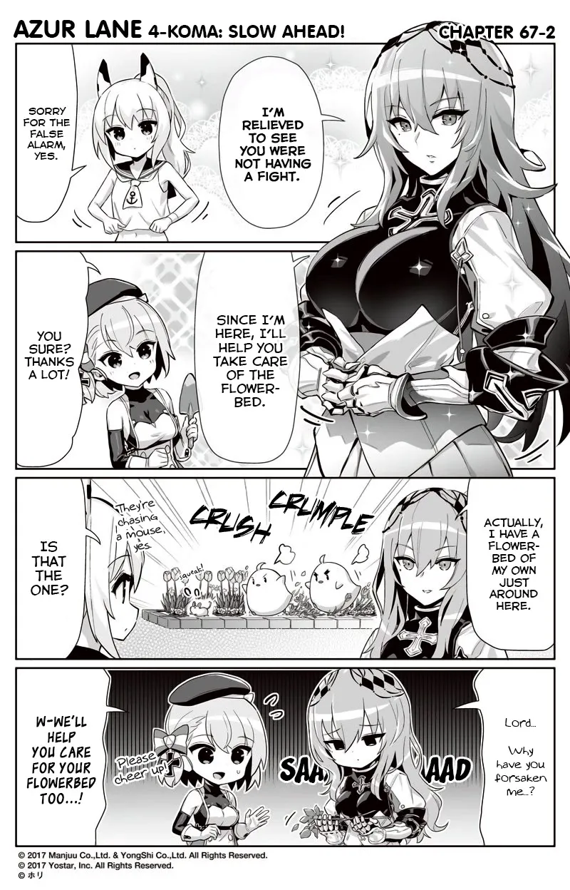 Azur Lane 4-koma: Slow Ahead Zinmanga X Chapter 67 Page 2