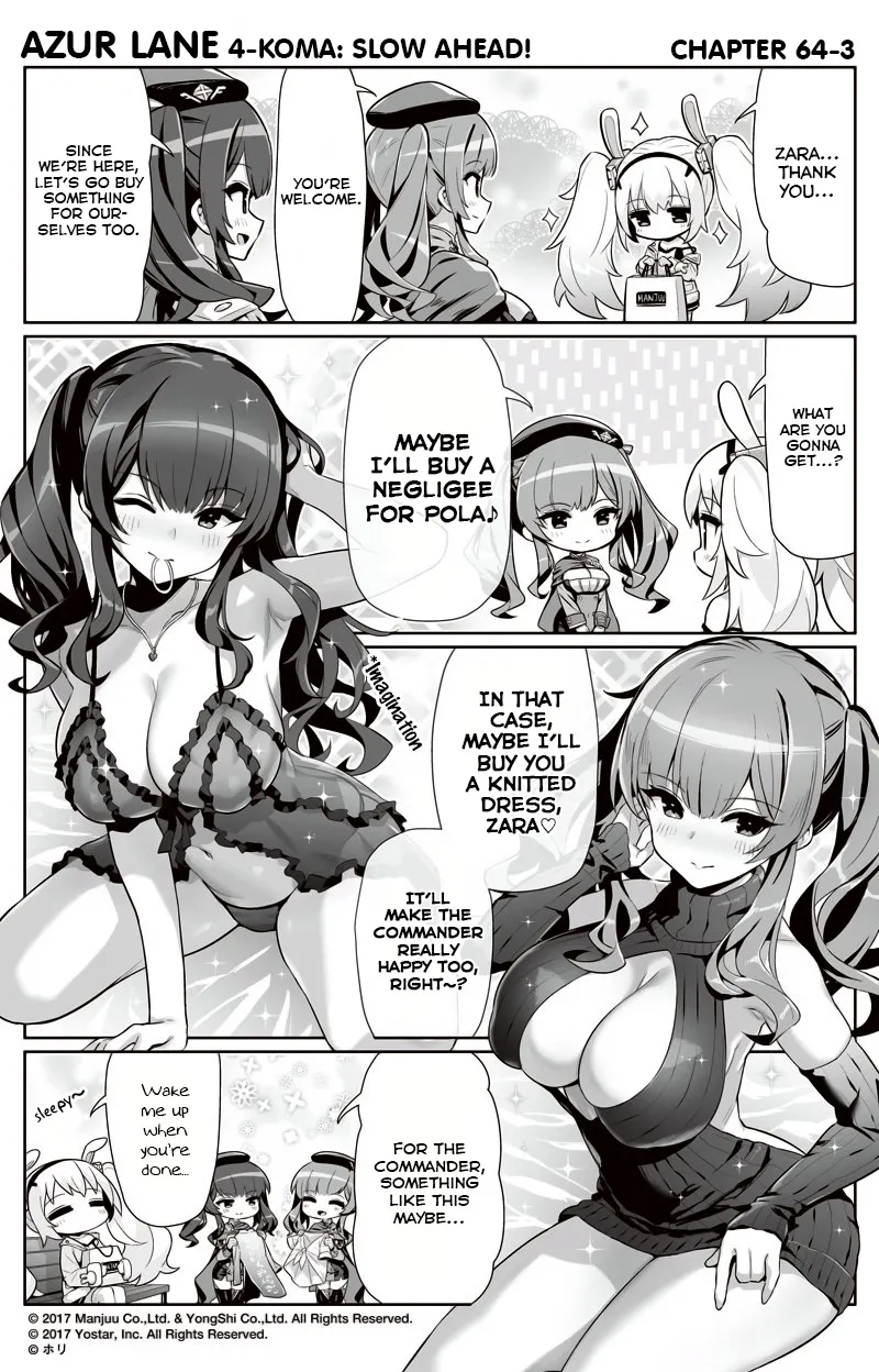 Azur Lane 4-koma: Slow Ahead Zinmanga X Chapter 64 Page 3