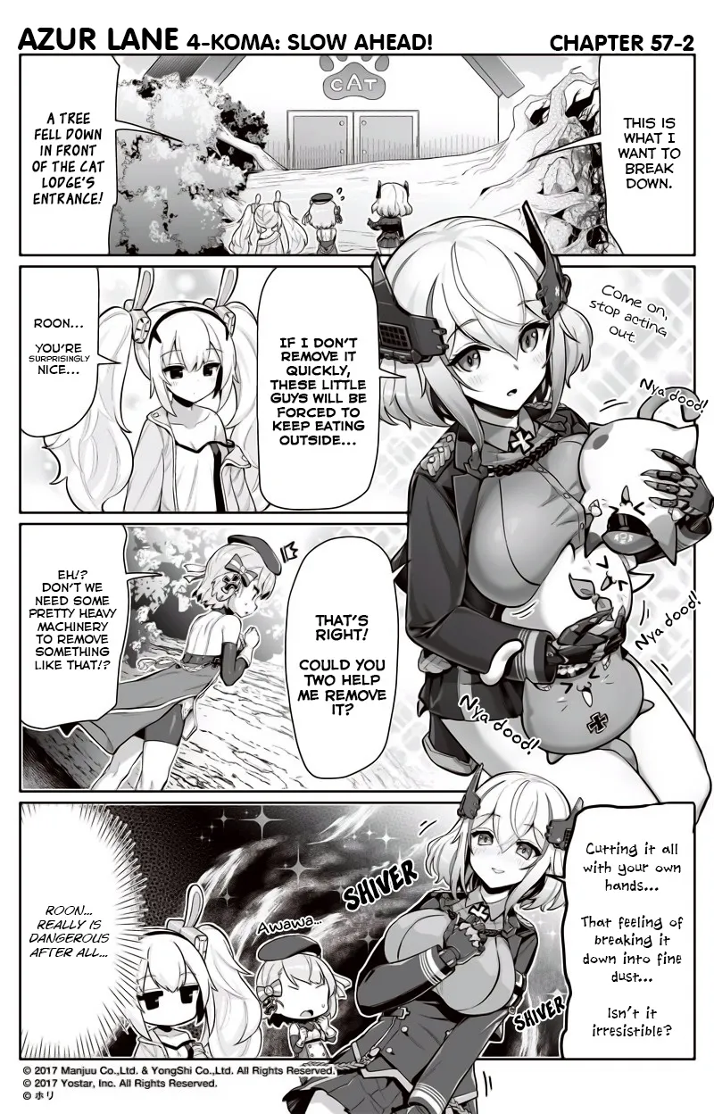 Azur Lane 4-koma: Slow Ahead Zinmanga X Chapter 57 Page 2