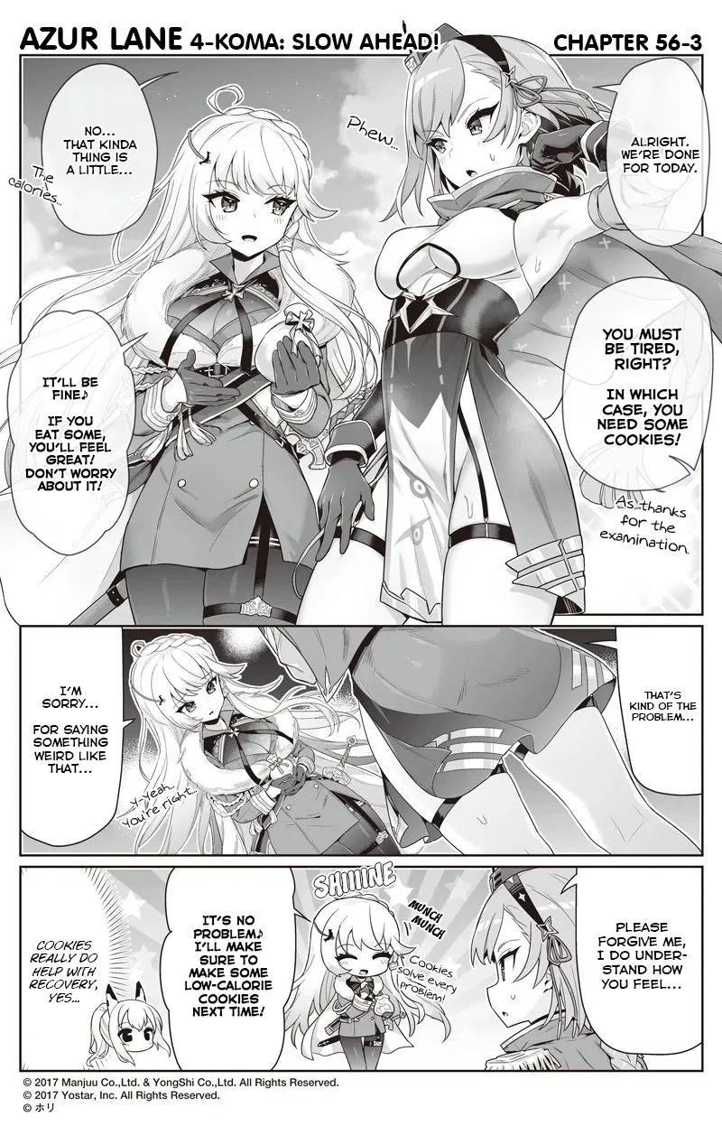 Azur Lane 4-koma: Slow Ahead Zinmanga X Chapter 56 Page 3