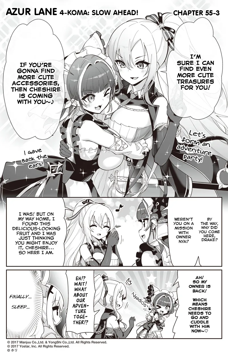 Azur Lane 4-koma: Slow Ahead Zinmanga X Chapter 55 Page 3