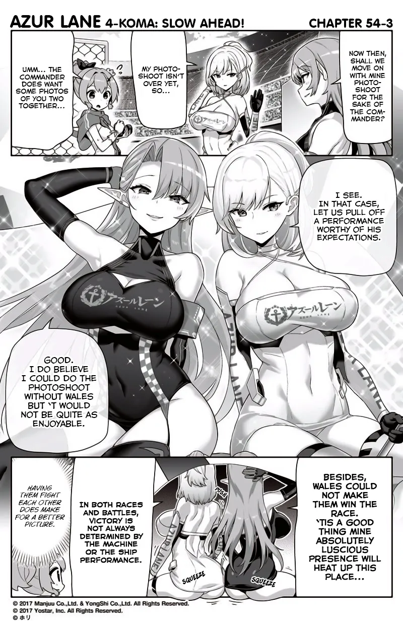 Azur Lane 4-koma: Slow Ahead Zinmanga X Chapter 54 Page 3