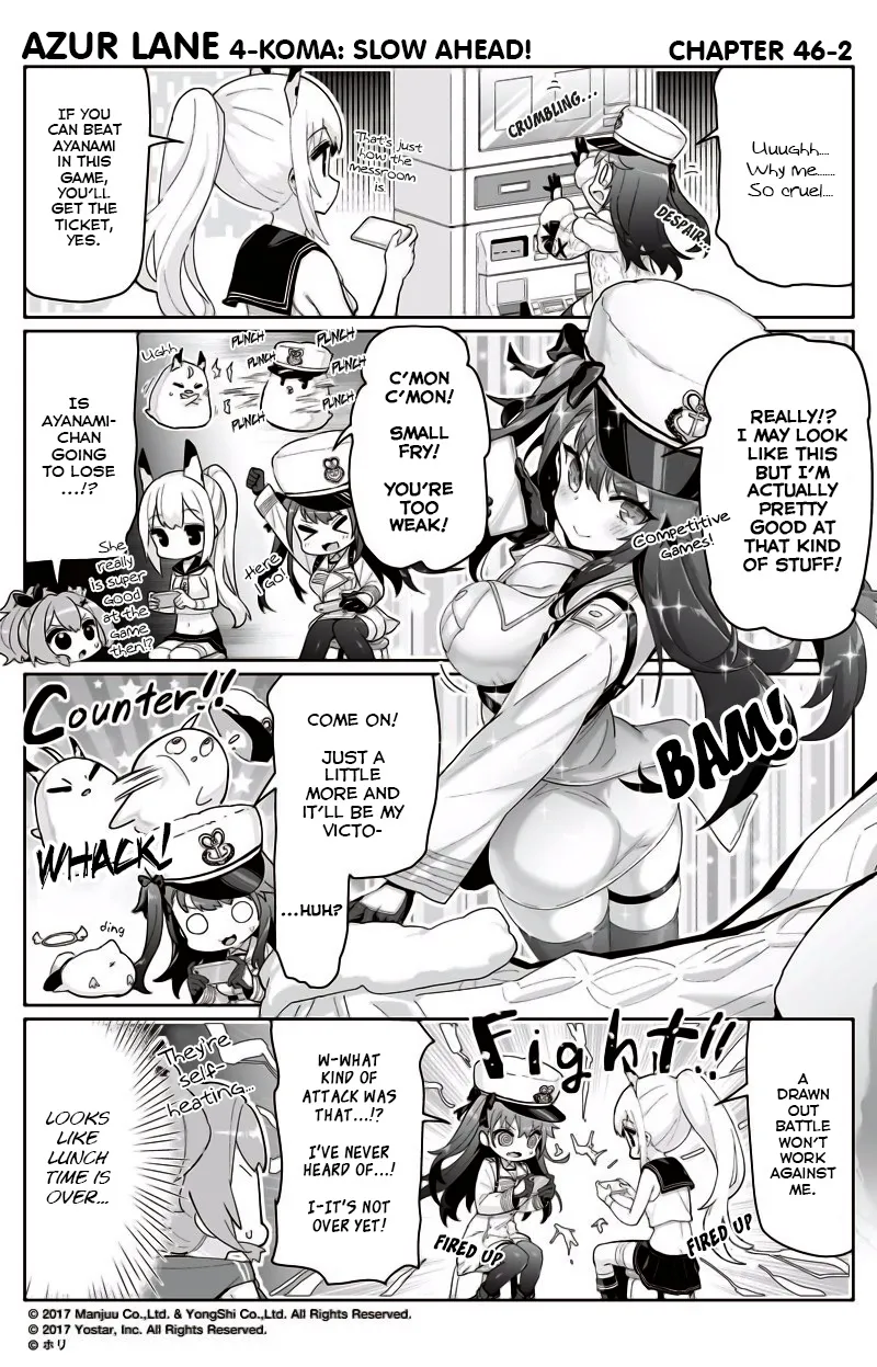 Azur Lane 4-koma: Slow Ahead Zinmanga X Chapter 46 Page 2