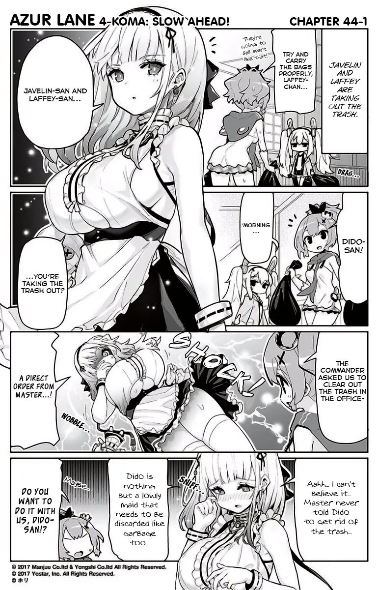 Azur Lane 4-koma: Slow Ahead Zinmanga X Chapter 44 Page 1