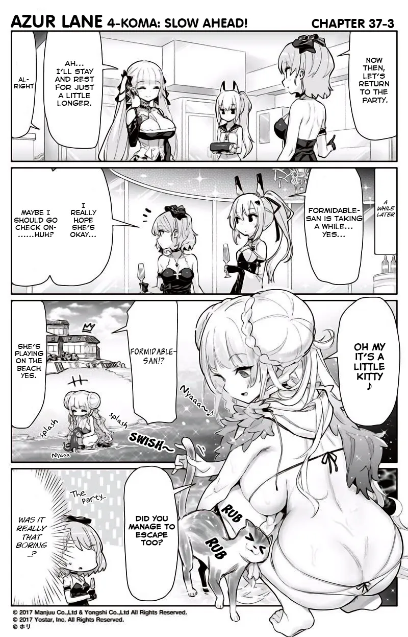 Azur Lane 4-koma: Slow Ahead Zinmanga X Chapter 37 Page 3