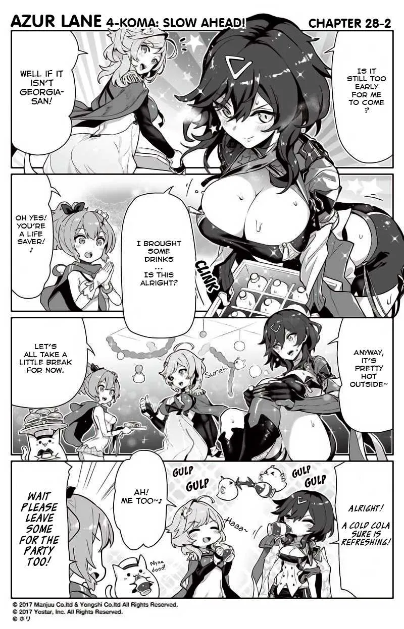 Azur Lane 4-koma: Slow Ahead Zinmanga X Chapter 28 Page 2