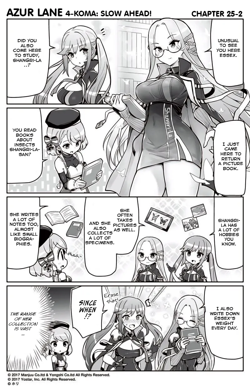 Azur Lane 4-koma: Slow Ahead Zinmanga X Chapter 25 Page 2