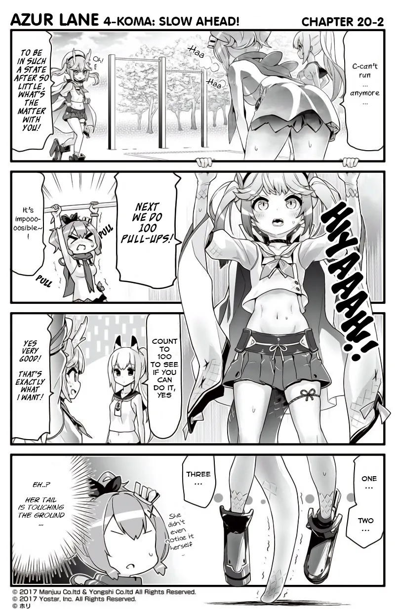 Azur Lane 4-koma: Slow Ahead Zinmanga X Chapter 20 Page 2