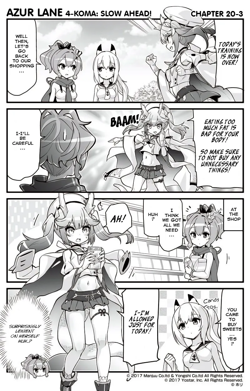 Azur Lane 4-koma: Slow Ahead Zinmanga X Chapter 20 Page 3
