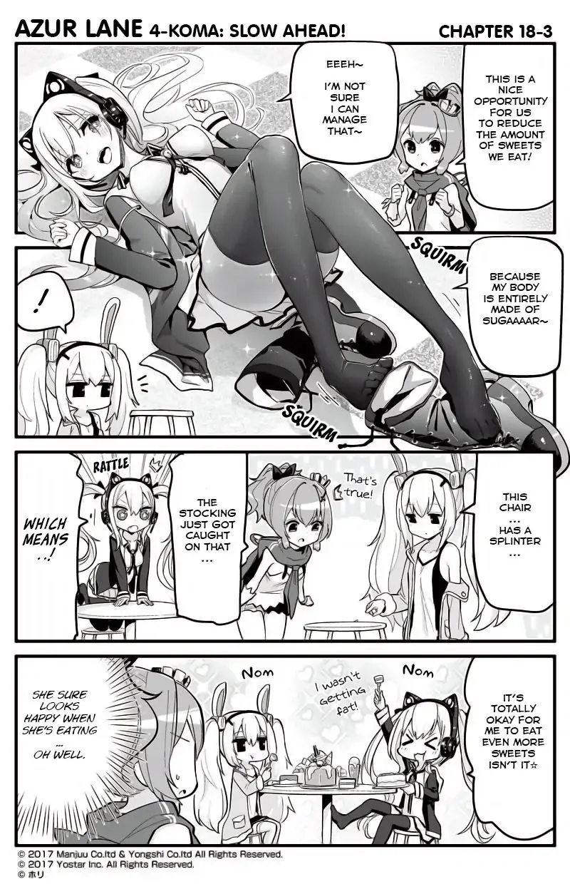 Azur Lane 4-koma: Slow Ahead Zinmanga X Chapter 18 Page 3