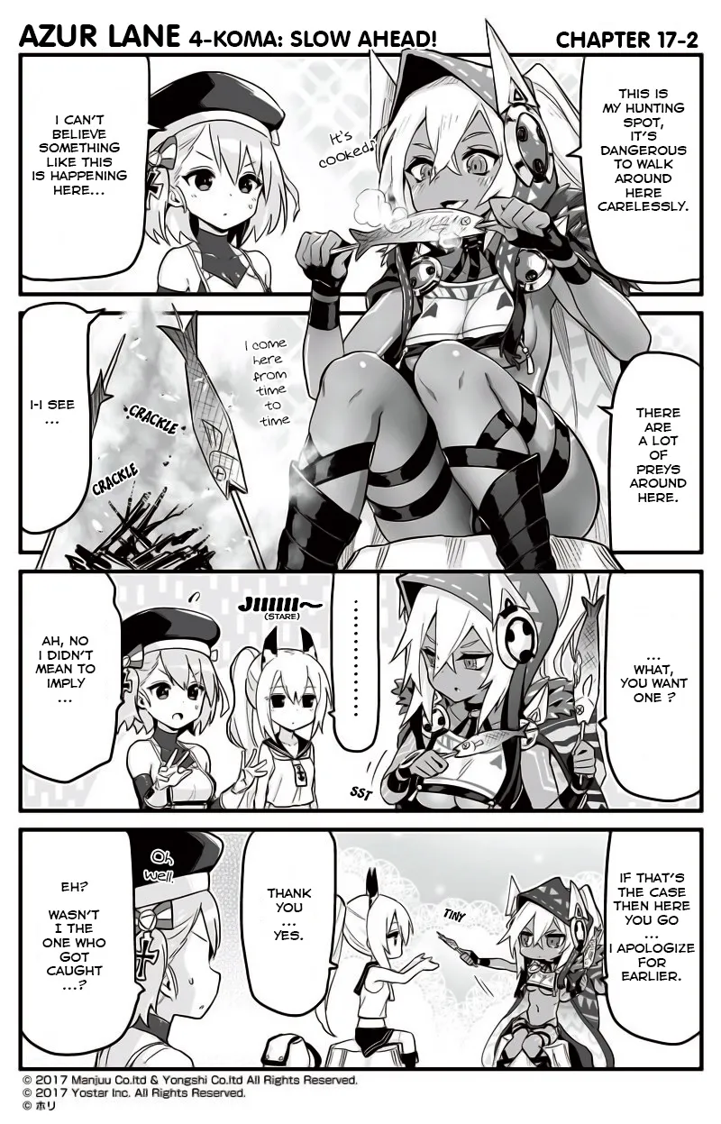 Azur Lane 4-koma: Slow Ahead Zinmanga X Chapter 17 Page 2