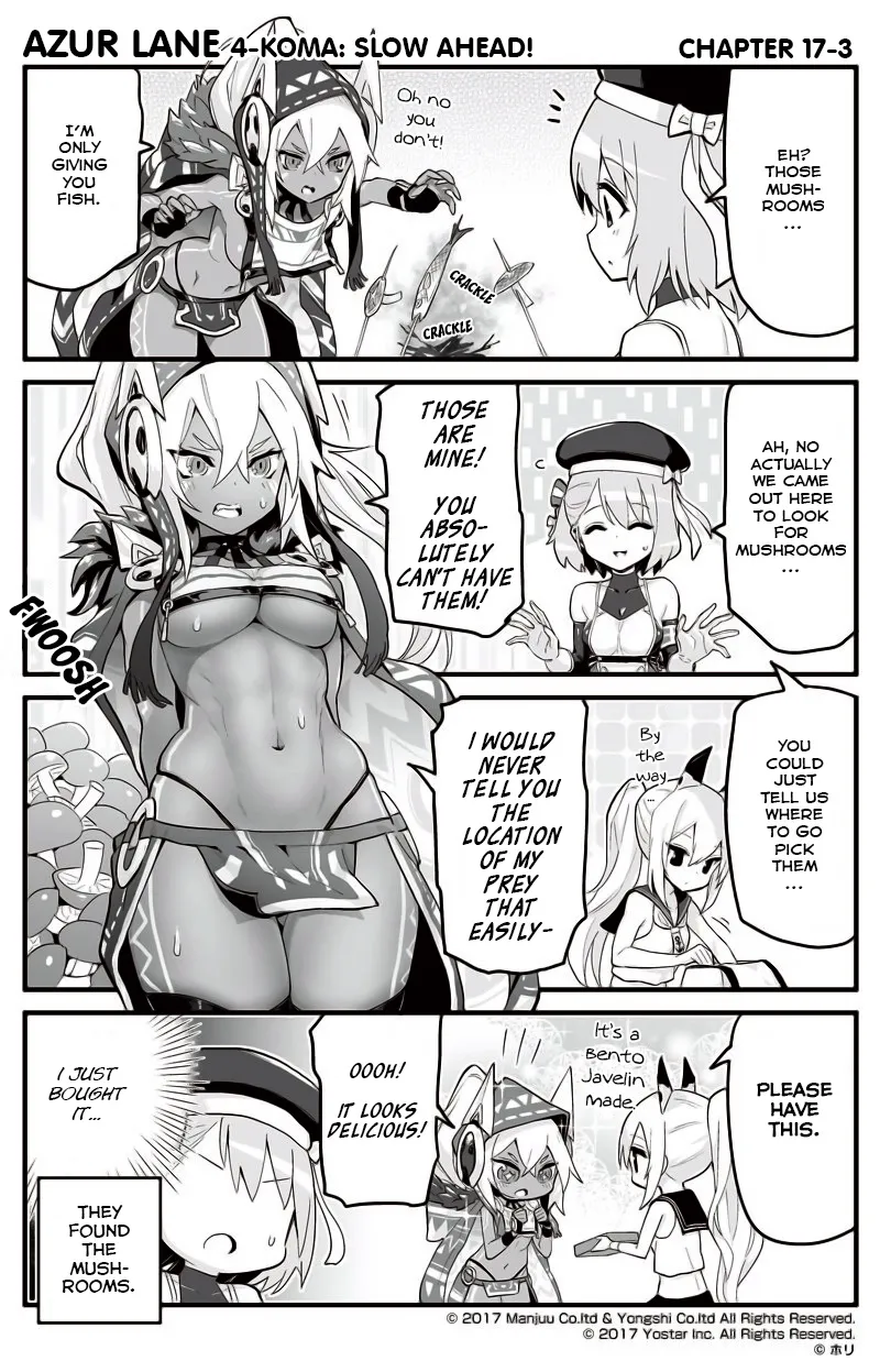 Azur Lane 4-koma: Slow Ahead Zinmanga X Chapter 17 Page 3